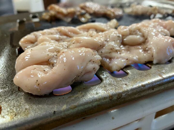 里と言えば、塩ホルモン