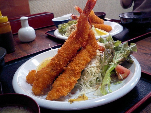 御前崎ジャンボ海老フライの磯亭