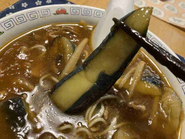 いつでもどこでも簡単便利 たきふくの冷凍なすソバ