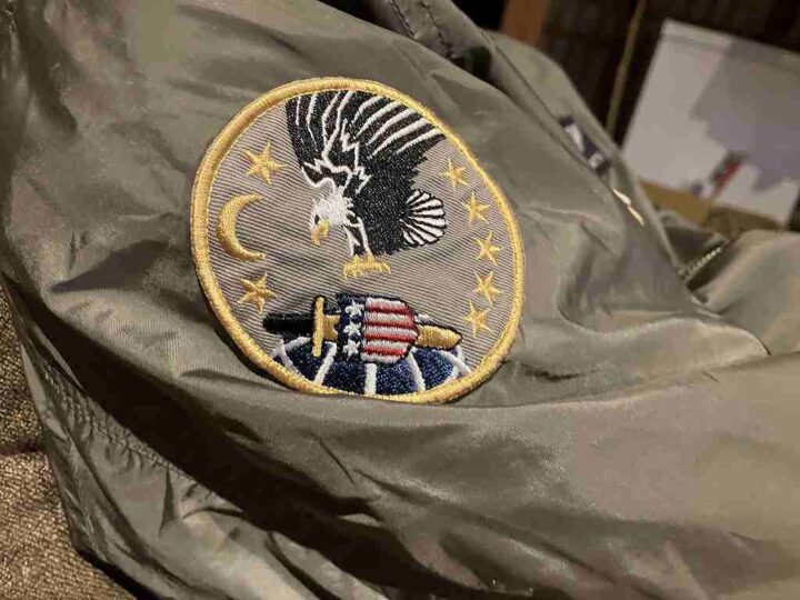 トップガンを見てフライトジャケットが気に入りキッズサイズのMA-1