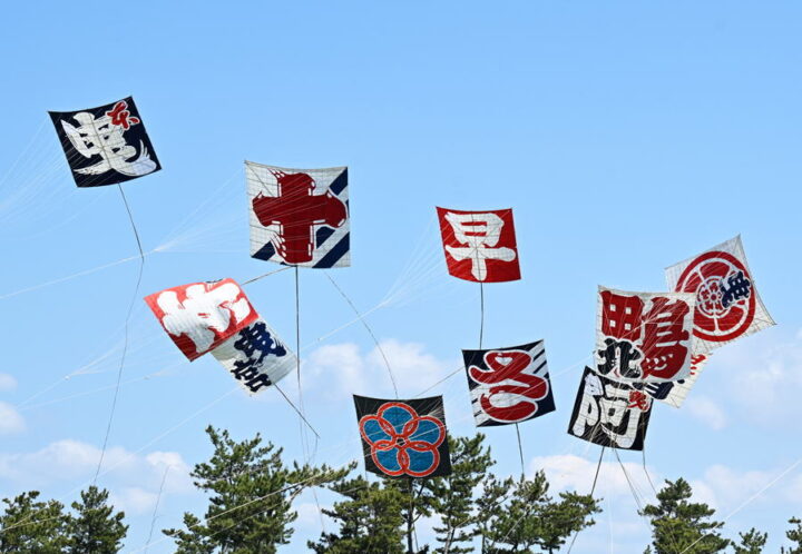 静岡新聞に曳馬町本郷の凧が掲載されました