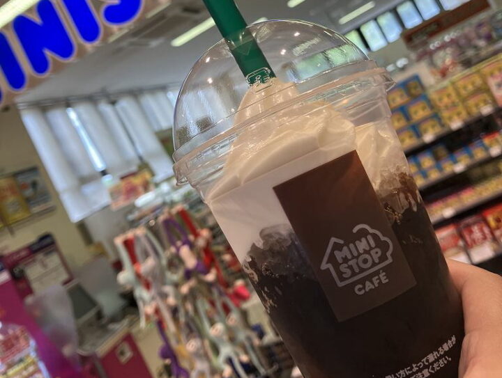 ミニストップ NEOPASA浜松店で ほろにがコーヒーゼリー