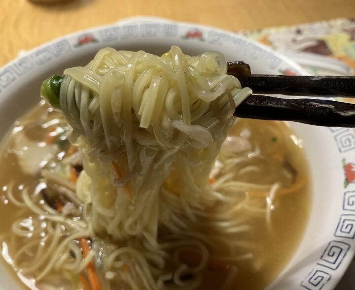 横浜中華街発祥のサンマーメンを再現した横浜あんかけラーメン