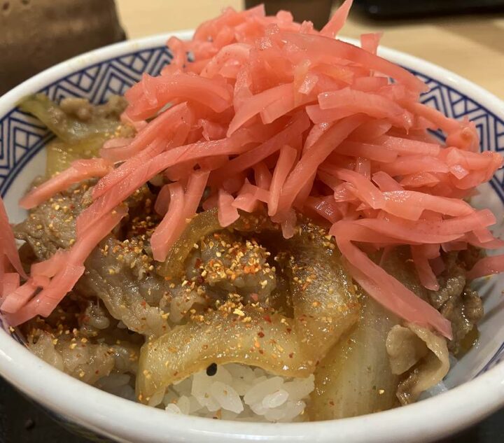 蕎麦を食べずにどうしてもと吉野家の牛丼