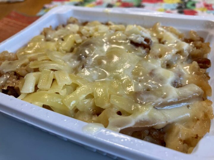 レンチンでチーズがとろける