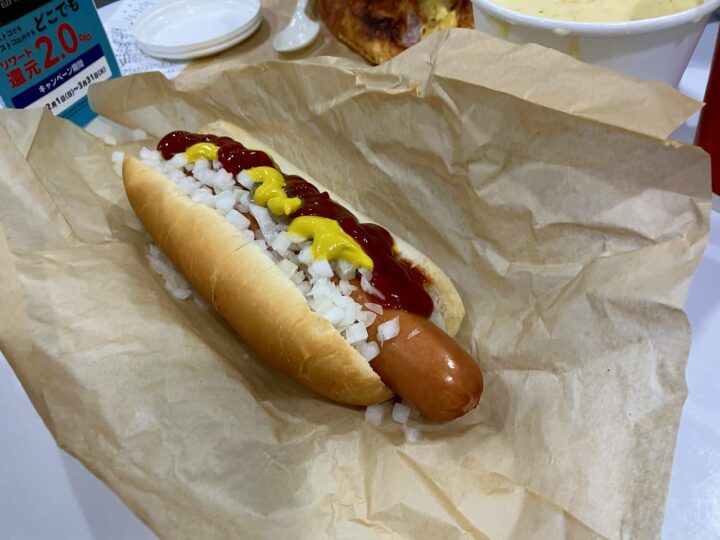 コストコのクォーターパウンドホットドッグ