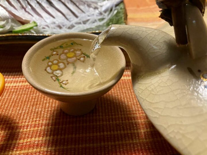 二晩置いた前割り焼酎