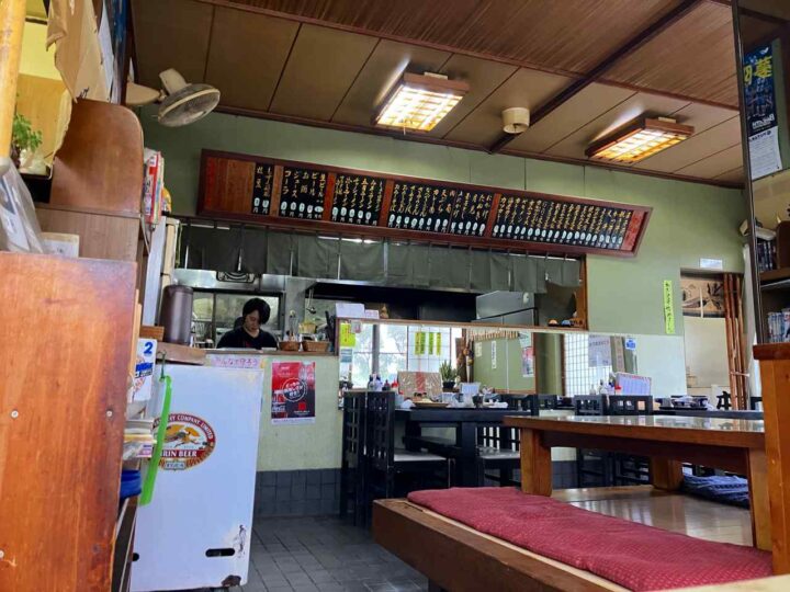 どこか懐かしい店内。居心地のよさ。