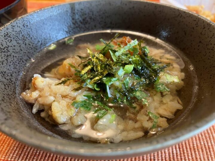 魚松とりめしのだし茶漬け