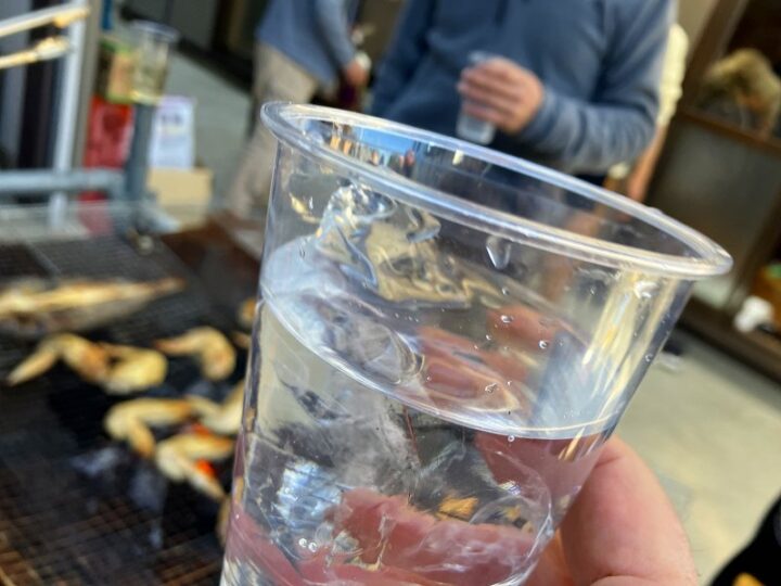 焼酎濃いめのグラス