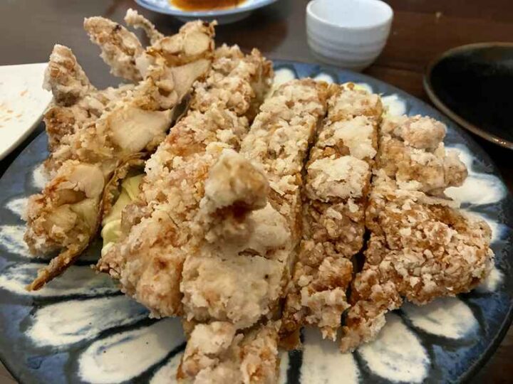 元祖山賊村井店の揚げたて山賊焼き