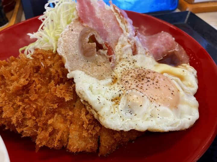 ルトラエッグカツ定食