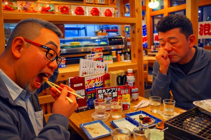 物語が見える一枚。大人の居酒屋時間が伝わる。