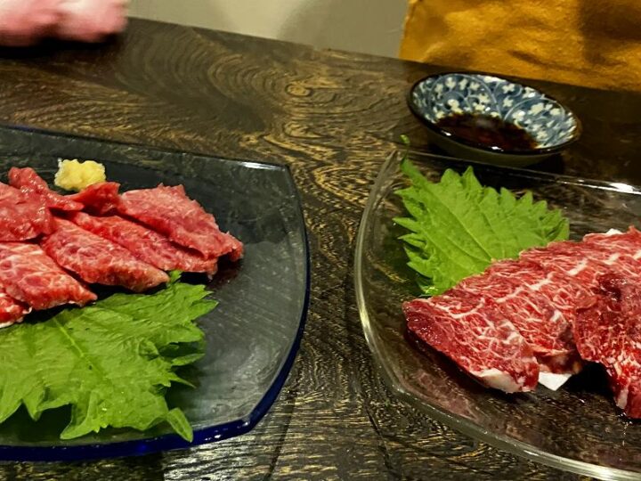 馬刺し盛り合わせ