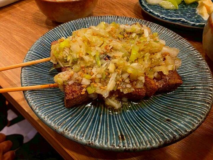 い志井名物ればねぎ串