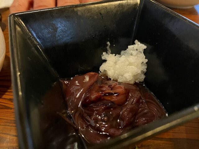 濃厚な旨みのホタルイカ沖付け