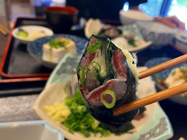いわし磯辺巻き
