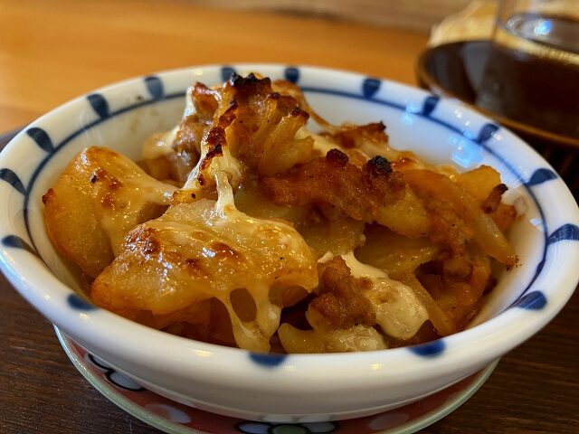 ポテトと玉ねぎのグラタン