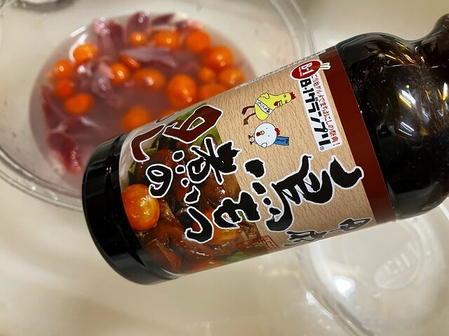 今度は低温調理＆シェフドラムで山梨名物鳥もつ煮を作ってみた