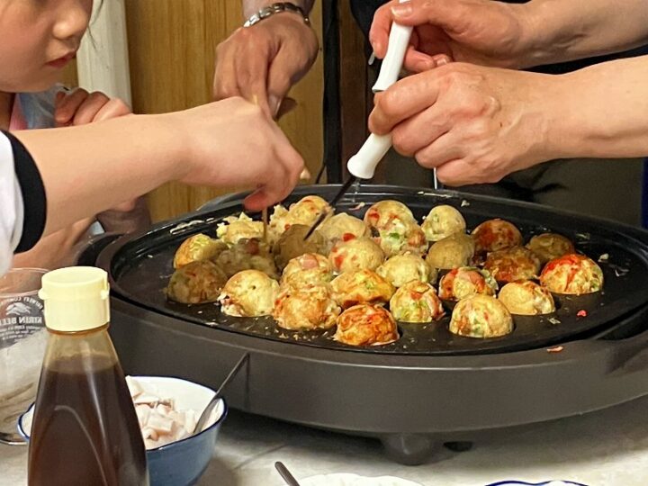 美味しいタコ焼きパーティ
