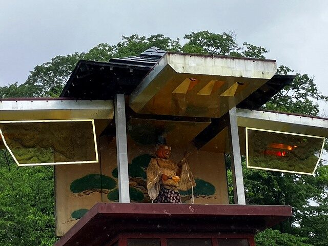 岡崎城公園のからくり時計