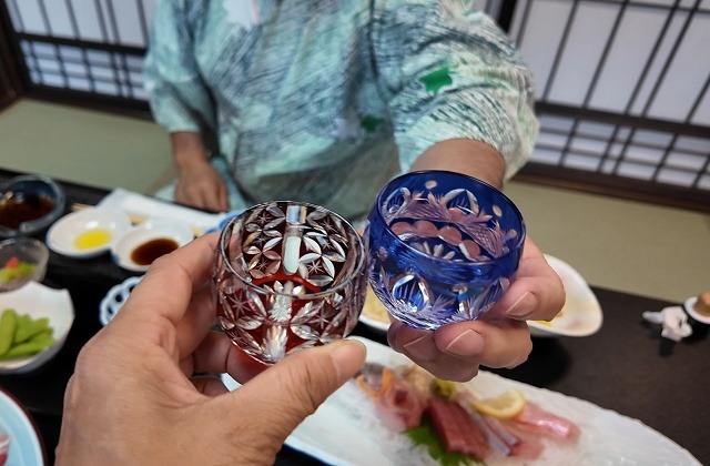日本酒蔵人秘蔵で乾杯