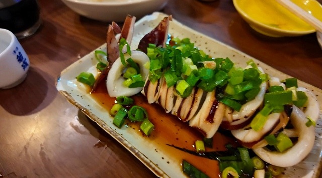 香ばしく焼いたいか焼き