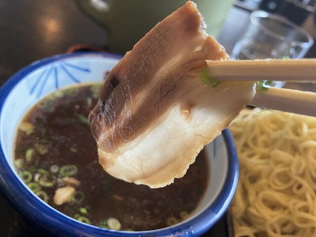 薄いチャーシュー