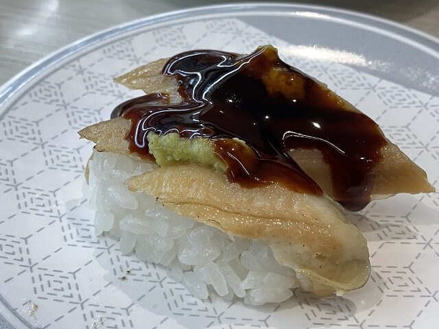 煮あなごの握り寿司