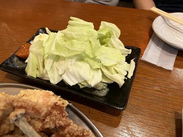 野菜を欲しくてキャベツ