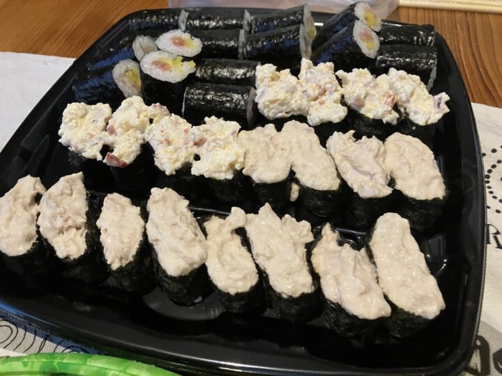 主役の大好物は、ツナマヨ巻き
